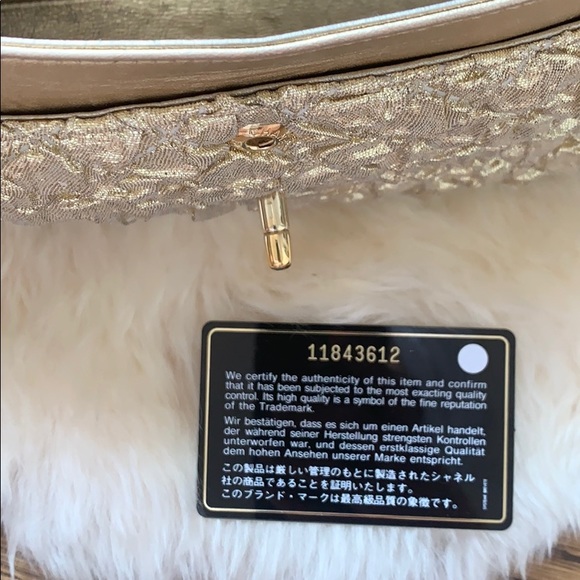 Authentic Chanel gold double flap bag - Picture 13 of 16